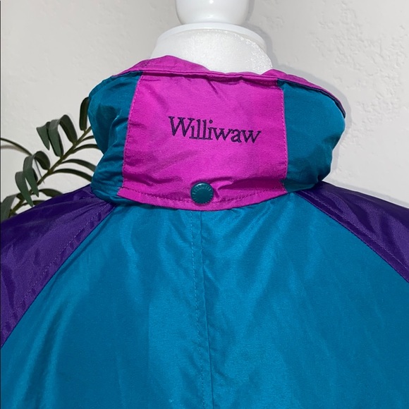 Columbia vintage 90s blue, pink, purple ski jacket - Picture 4 of 14